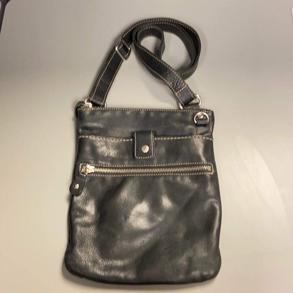ROOTS -Leather Crossbody Bag